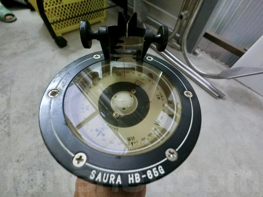 佐浦計器製作所製 ハンドコンパス HB-65G-Ⅱ | 船ネット