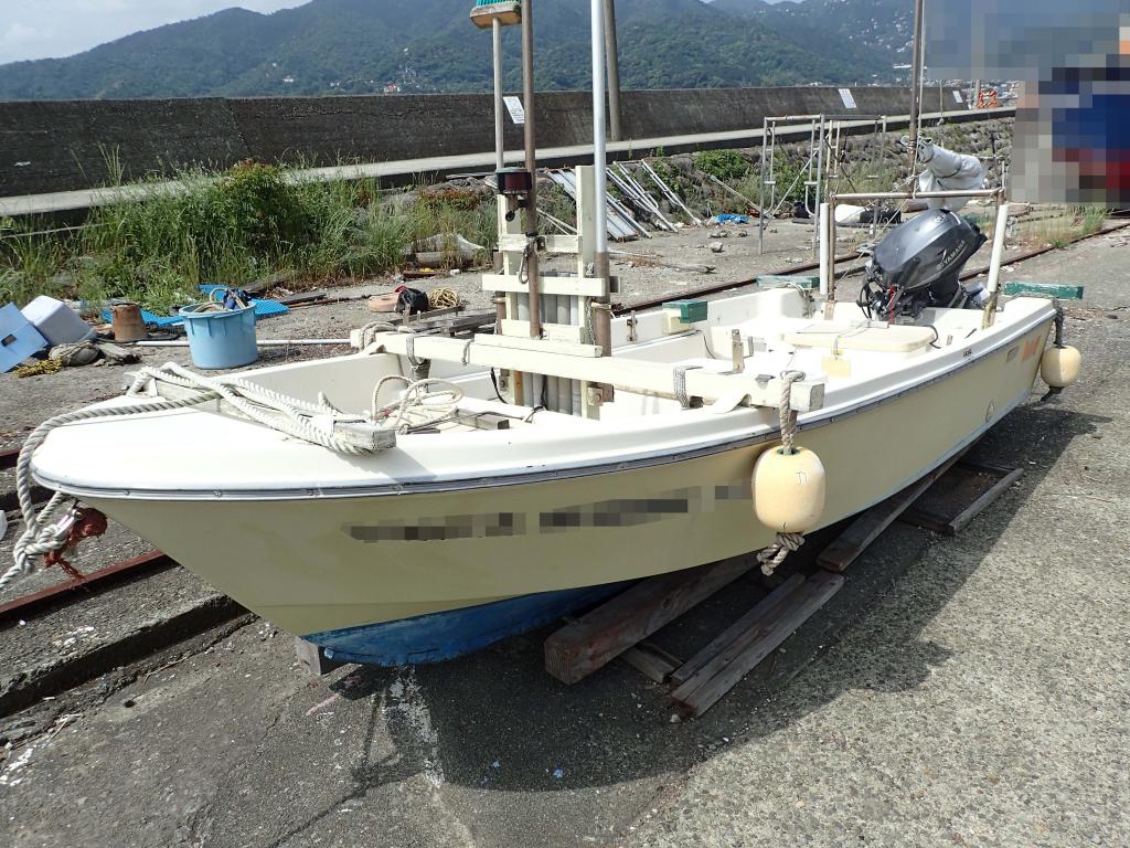 ボート ヤマハU-15F 船体 船台付き - 福岡県のその他