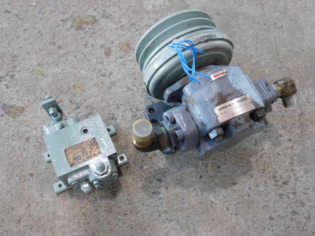 内田油圧機器工業 油圧ポンプ(電磁クラッチ、流量調整切換弁付き 